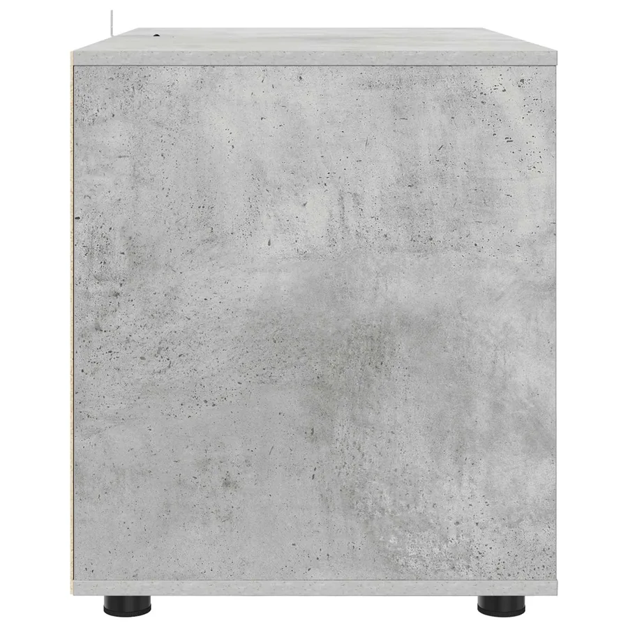 Armoire de rangement Gris béton 80 x 48 x 57 cm - 9