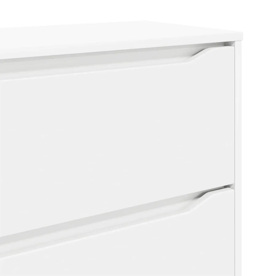Armoire de rangement Blanc 80 x 48 x 57 cm Bois d'ingénierie - 12