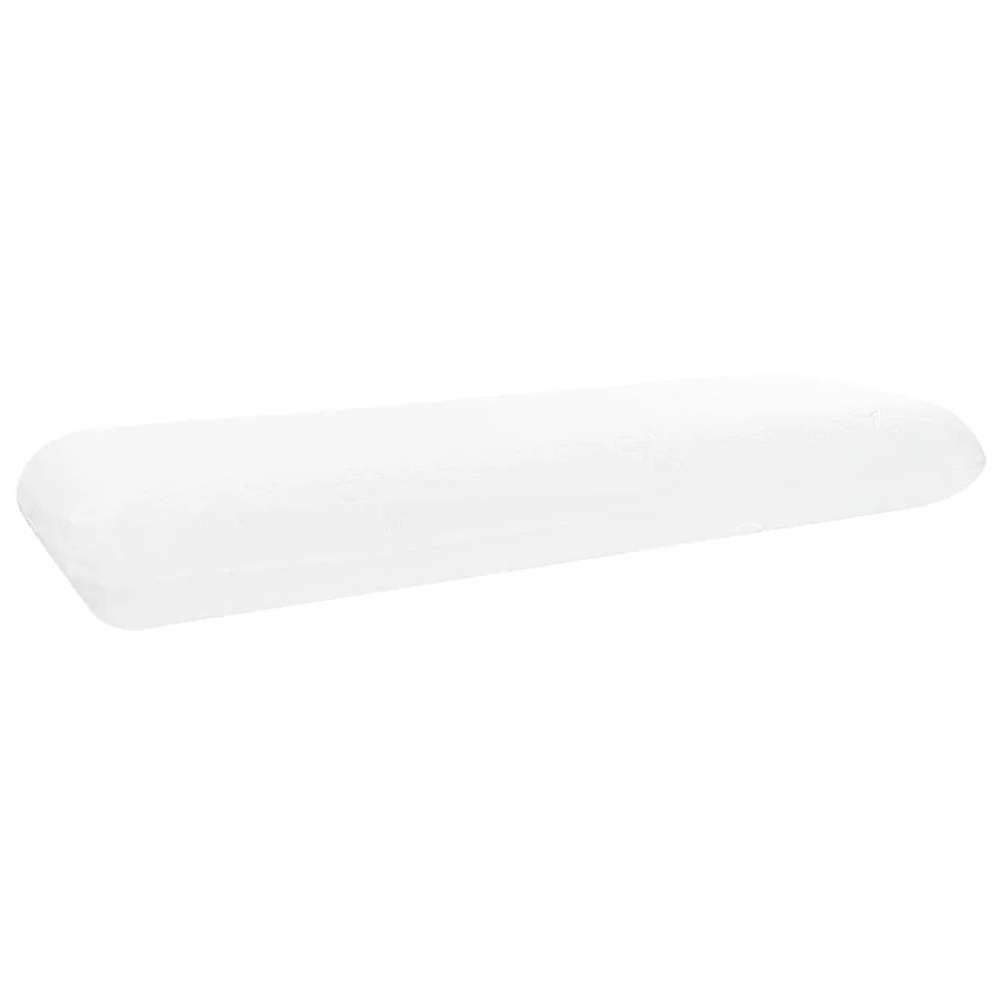 Coussin de sommeil Uni Blanc 120 x 36 x 13 cm - 2