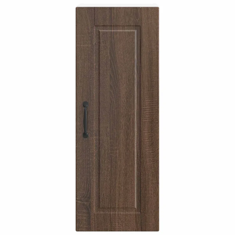 Meuble mural PORTO Chêne brun 30 x 31 x 80 cm Bois d'ingénierie - 6