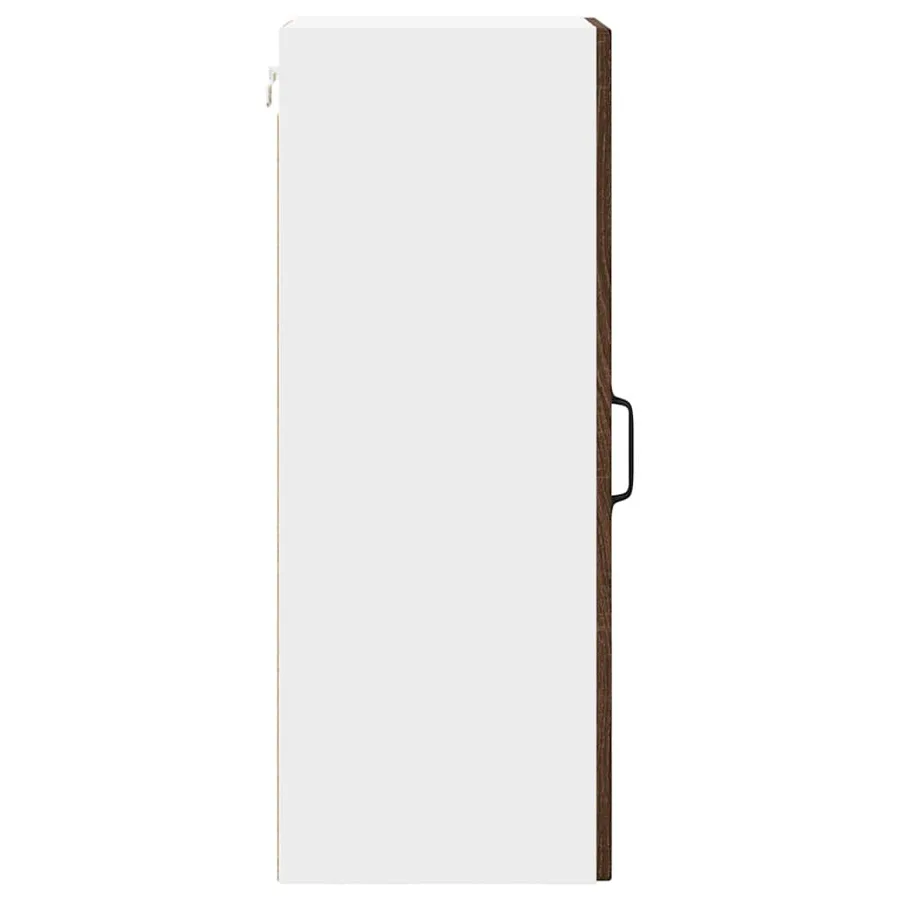 Meuble mural PORTO Chêne brun 30 x 31 x 80 cm Bois d'ingénierie - 7