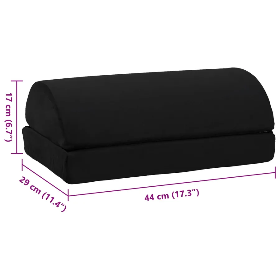 Uni Noir 44 x 29 x 17 cm Mousse PU - 11