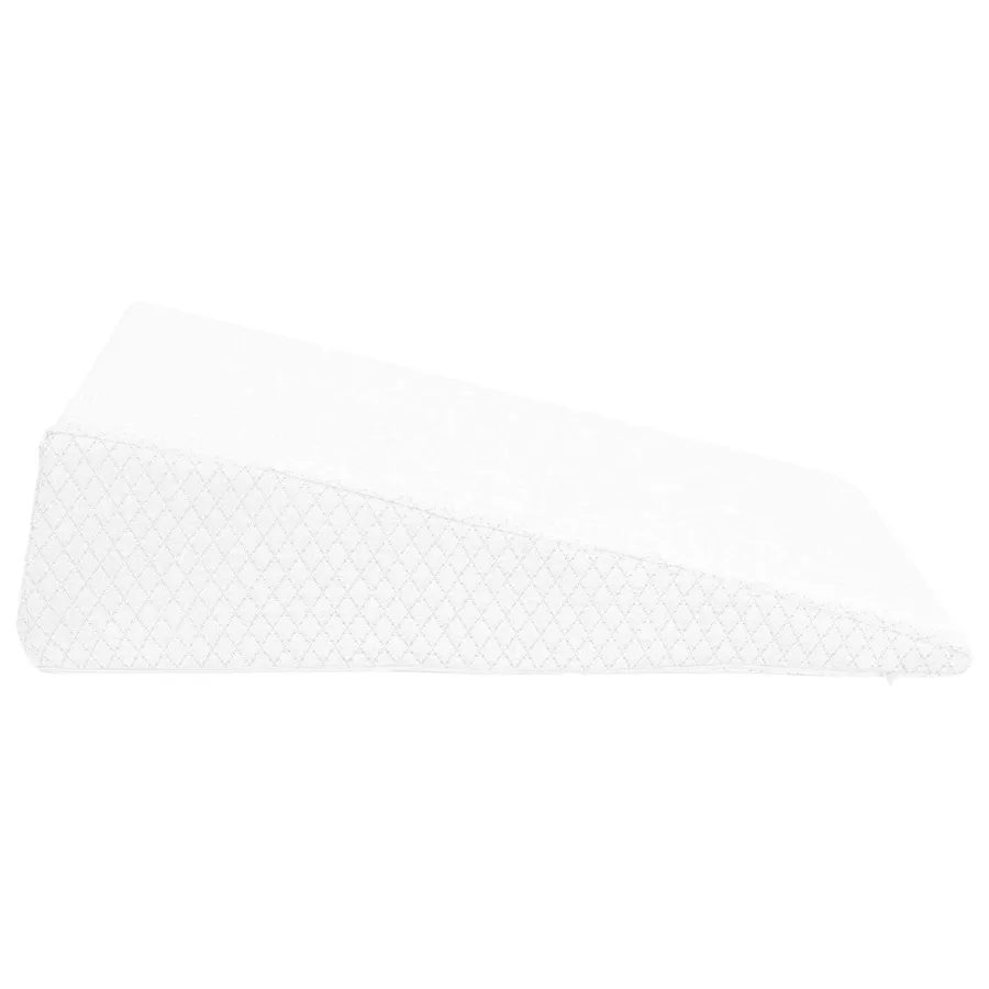 Coussin en coin Blanc 69 x 64 x 19 cm Mousse à mémoire de forme - 5