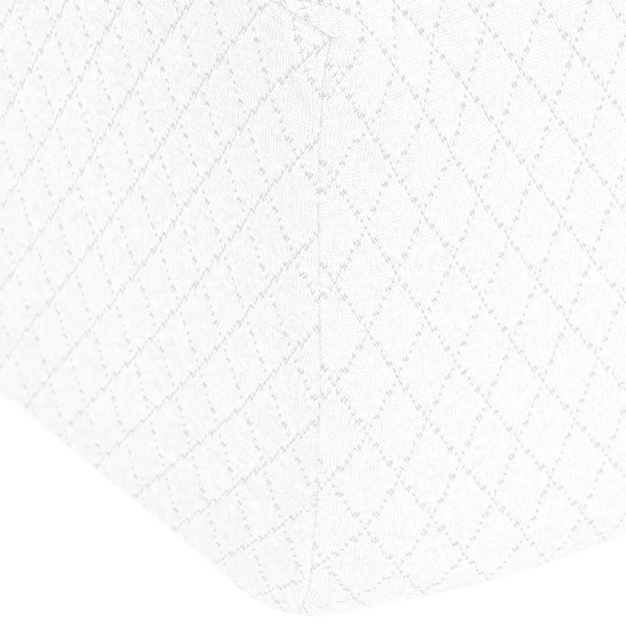 Coussin en coin Blanc 69 x 64 x 19 cm Mousse à mémoire de forme - 7