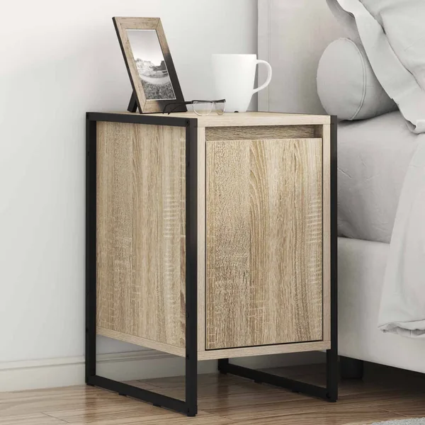Table de chevet 2 pcs Sonoma 39,5 x 30 x 50 cm
