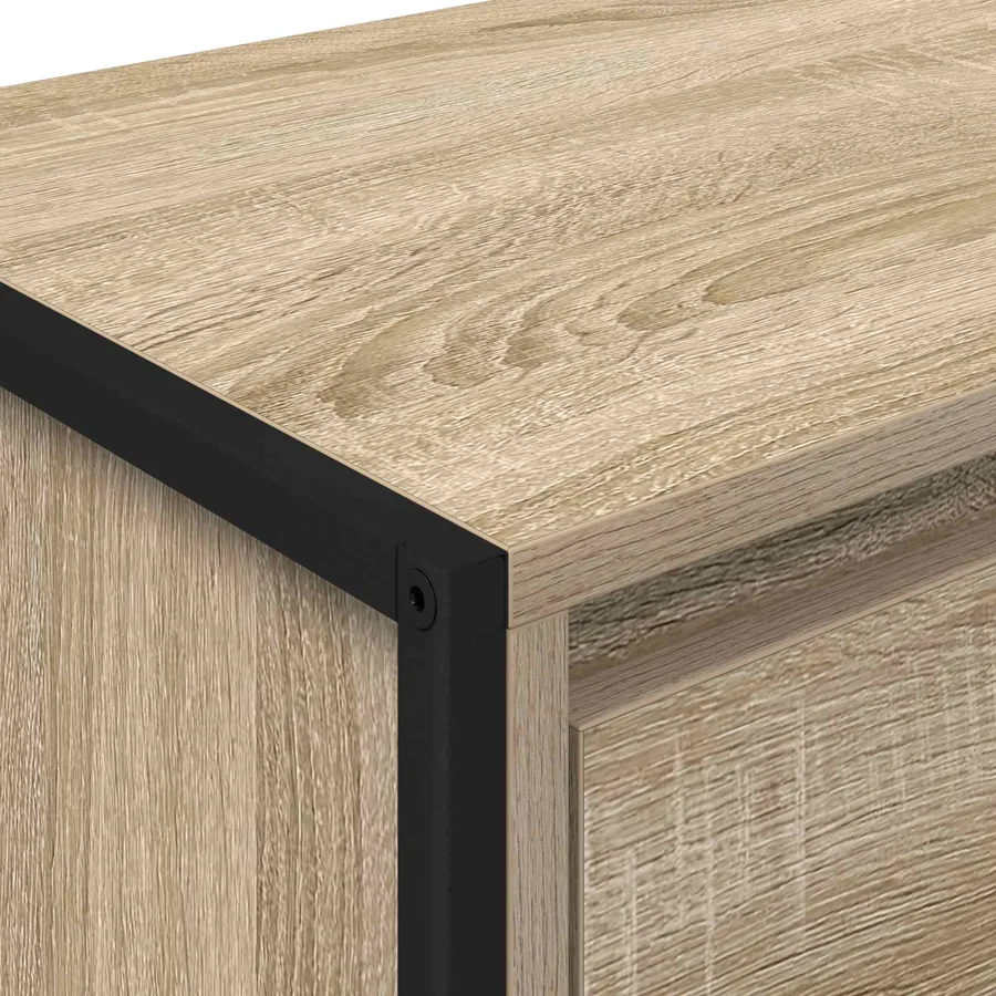 Table de chevet 2 pcs Sonoma 39,5 x 30 x 50 cm - 8