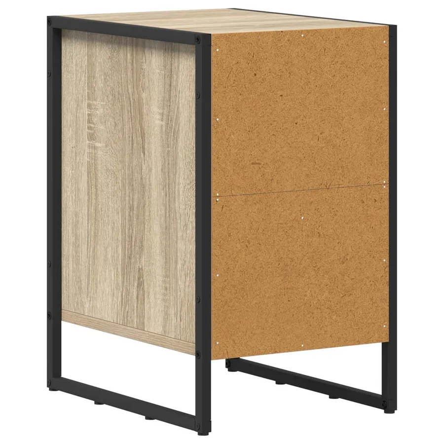 Table de chevet 2 pcs Sonoma 39,5 x 30 x 50 cm - 9