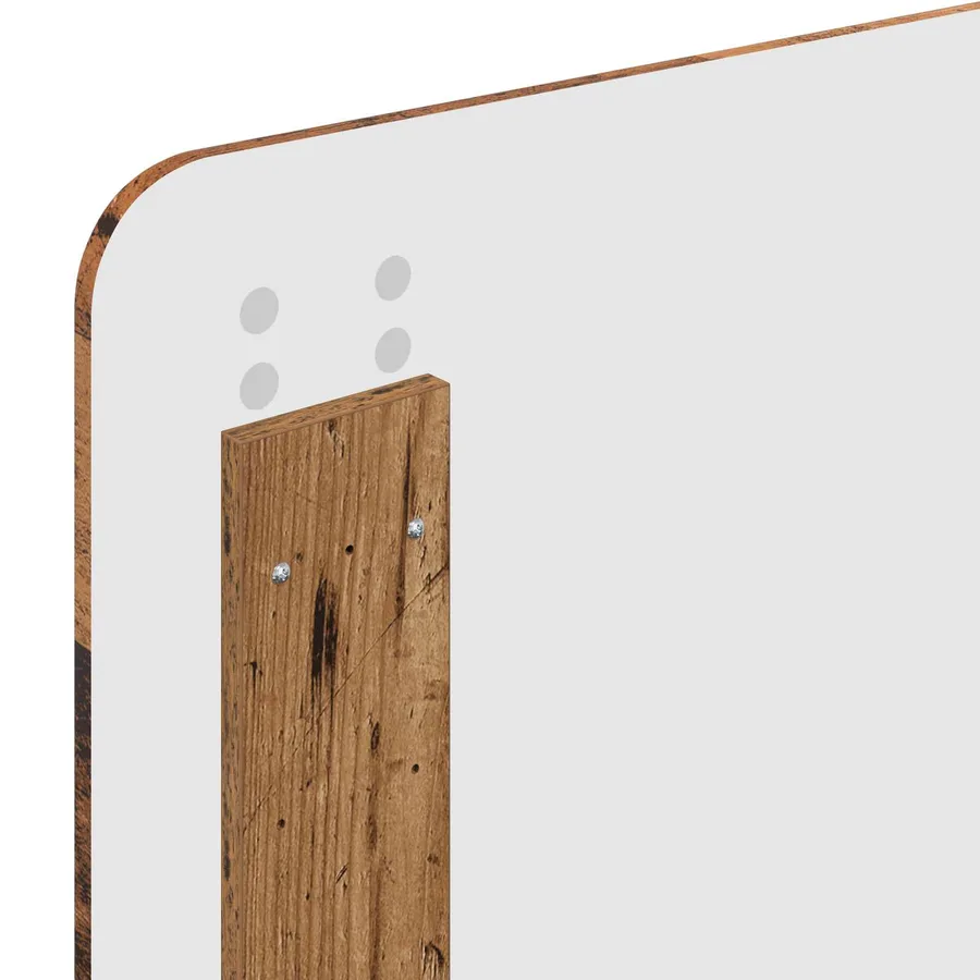 Cadre de lit Bois ancien 100 x 200 cm Bois de pin massif - 11
