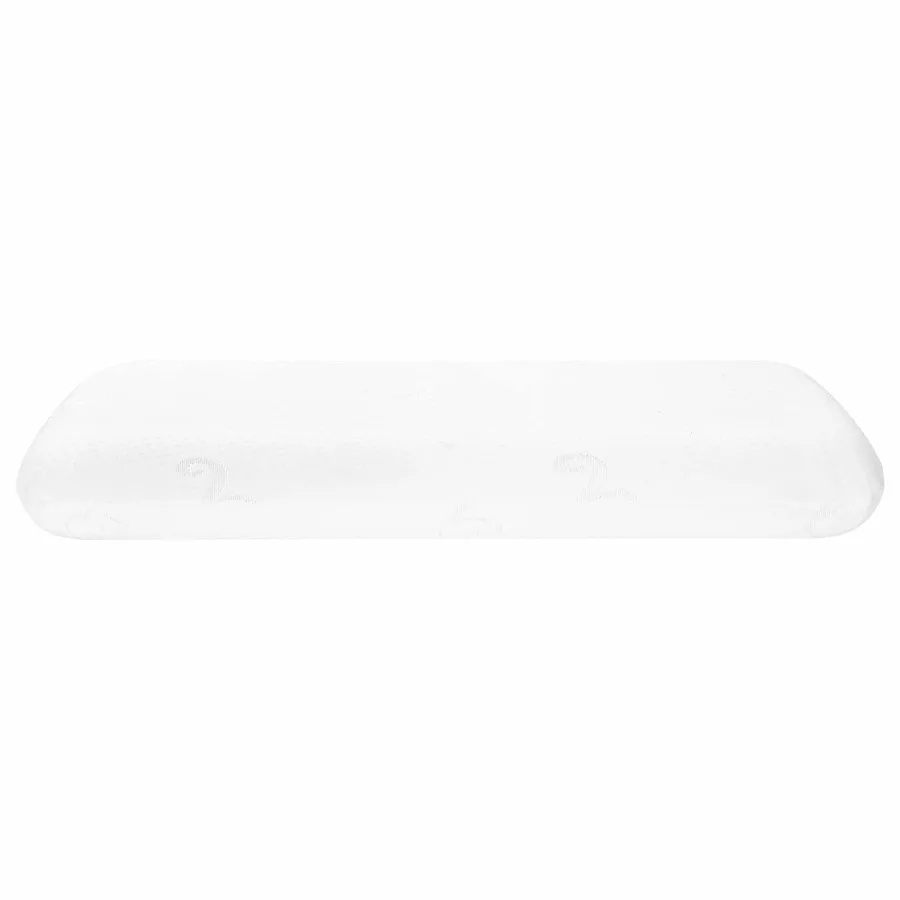 Coussin de sommeil Uni Blanc 70 x 36 x 6,5 cm - 4