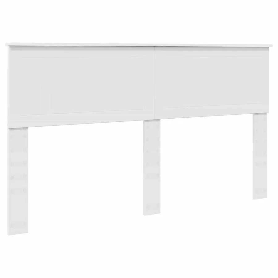 Lit de Rangement Blanc 160 x 200 cm Bois d'ingénierie - 7