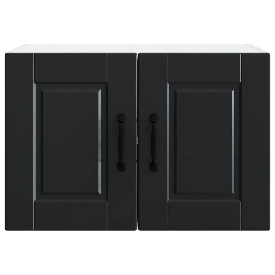 Meuble mural PORTO Noir 60 x 31 x 40 cm Bois d'ingénierie - 6