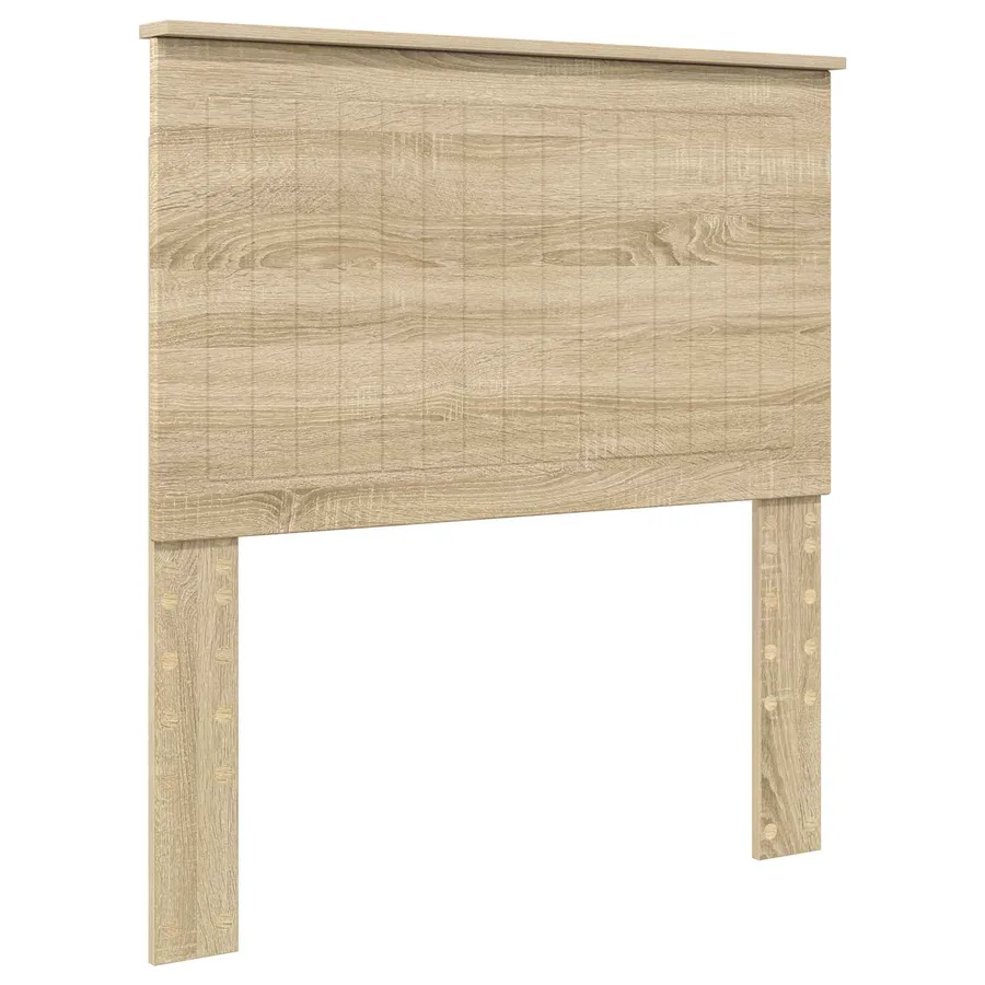 Cadre de lit Chêne Sonoma 90 x 200 cm Bois d'ingénierie - 6