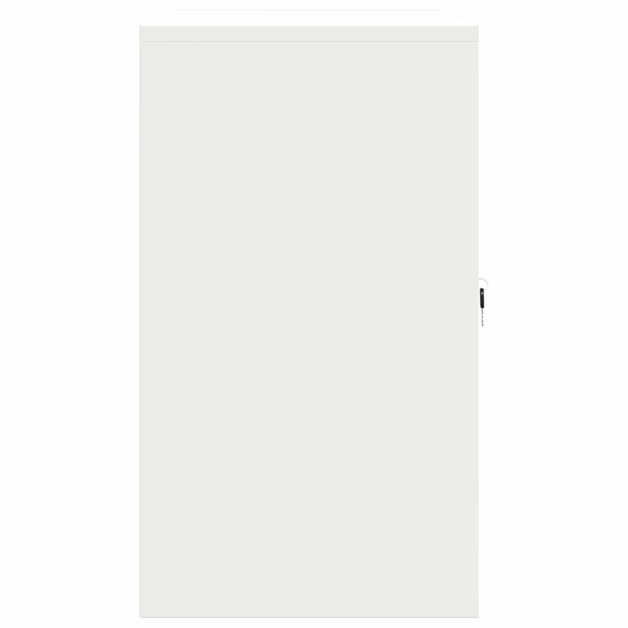 Armoire de rangement Blanc 80 x 40 x 70 cm Acier - 7