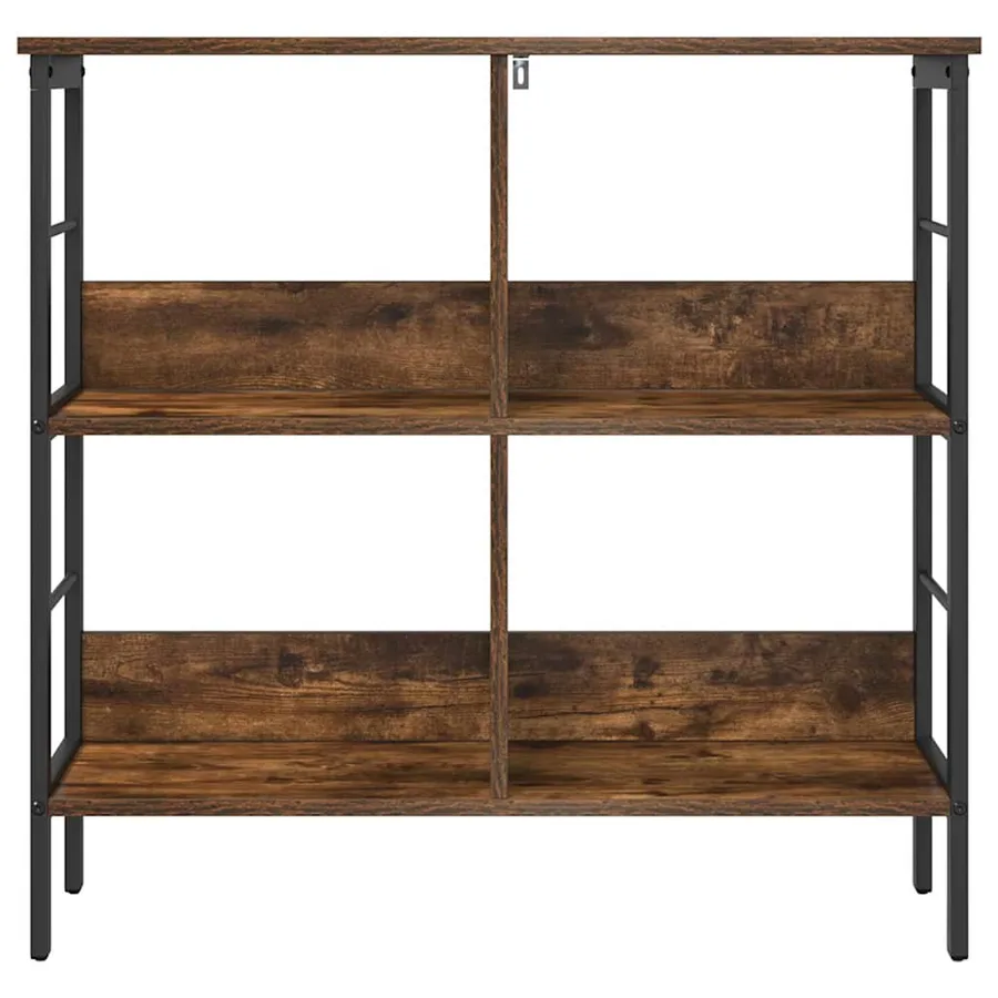 Étagère Chêne fumé 82 x 32 x 79 cm Bois d'ingénierie - 5