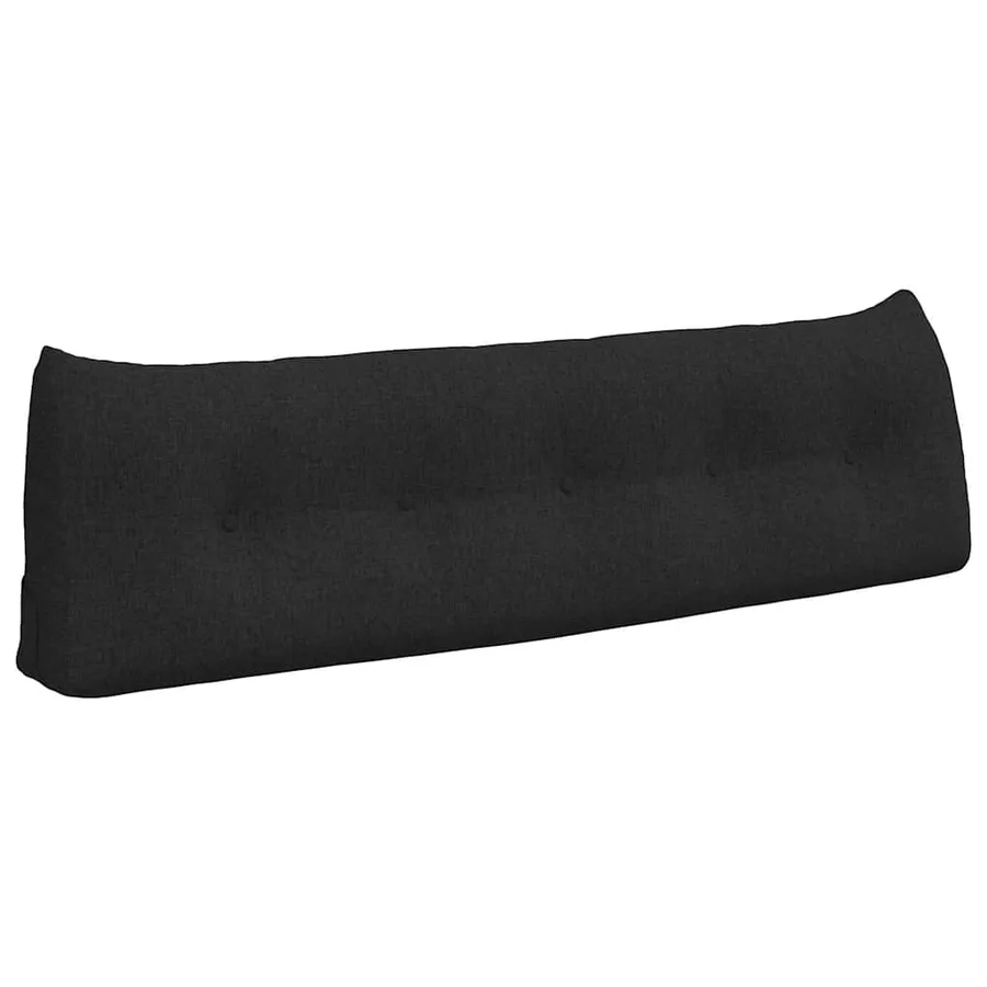Coussin de Dos Noir 160 x 24 x 50 cm tissu - 2