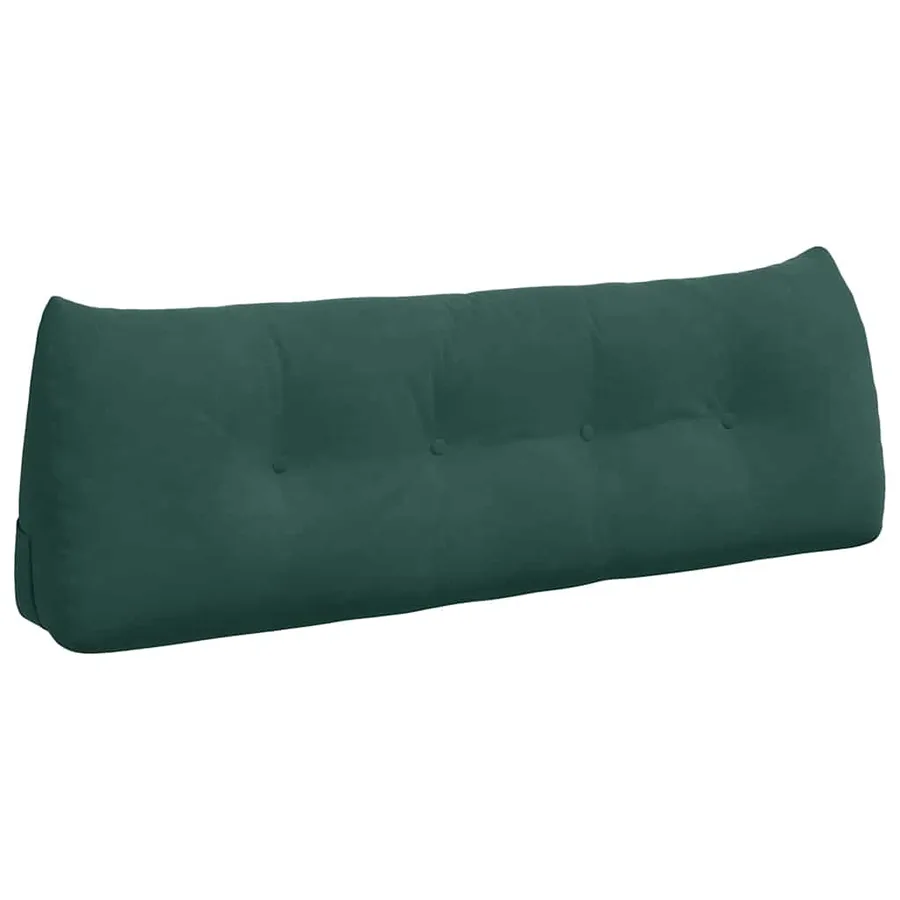 Coussin de Dos Vert foncé 140 x 24 x 50 cm Velours - 2