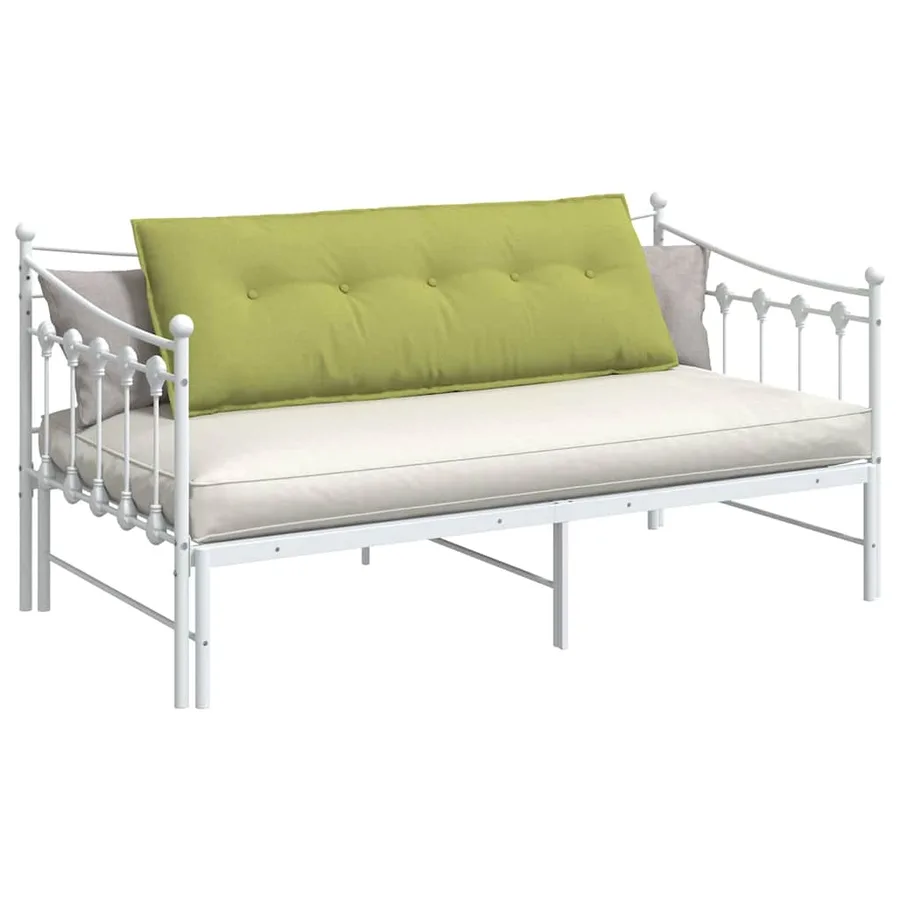Coussin de Dos Vert clair 140 x 19 x 50 cm tissu - 3