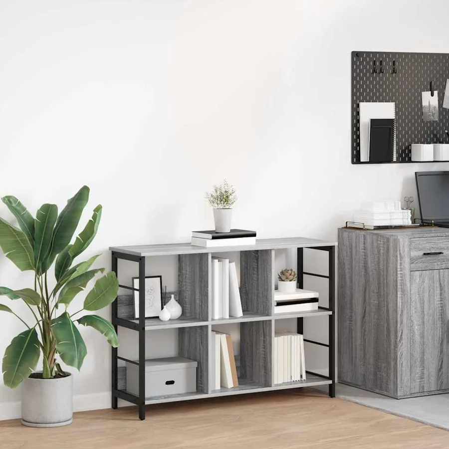 Étagère Gris Sonoma 102 x 32 x 72,5 cm Bois d'ingénierie
