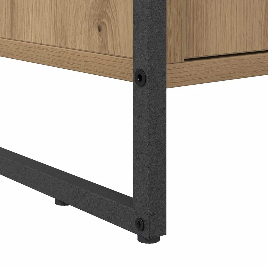Cabinet à chaussures avec porte Chêne artisan 79 x 36 x 100 cm - 10