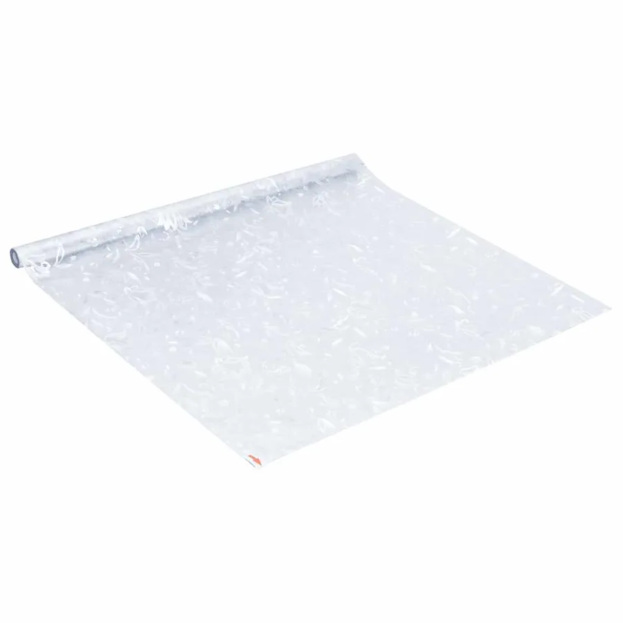 Film pour fenêtre dépoli motif de fleur 90x500 cm PVC - 5