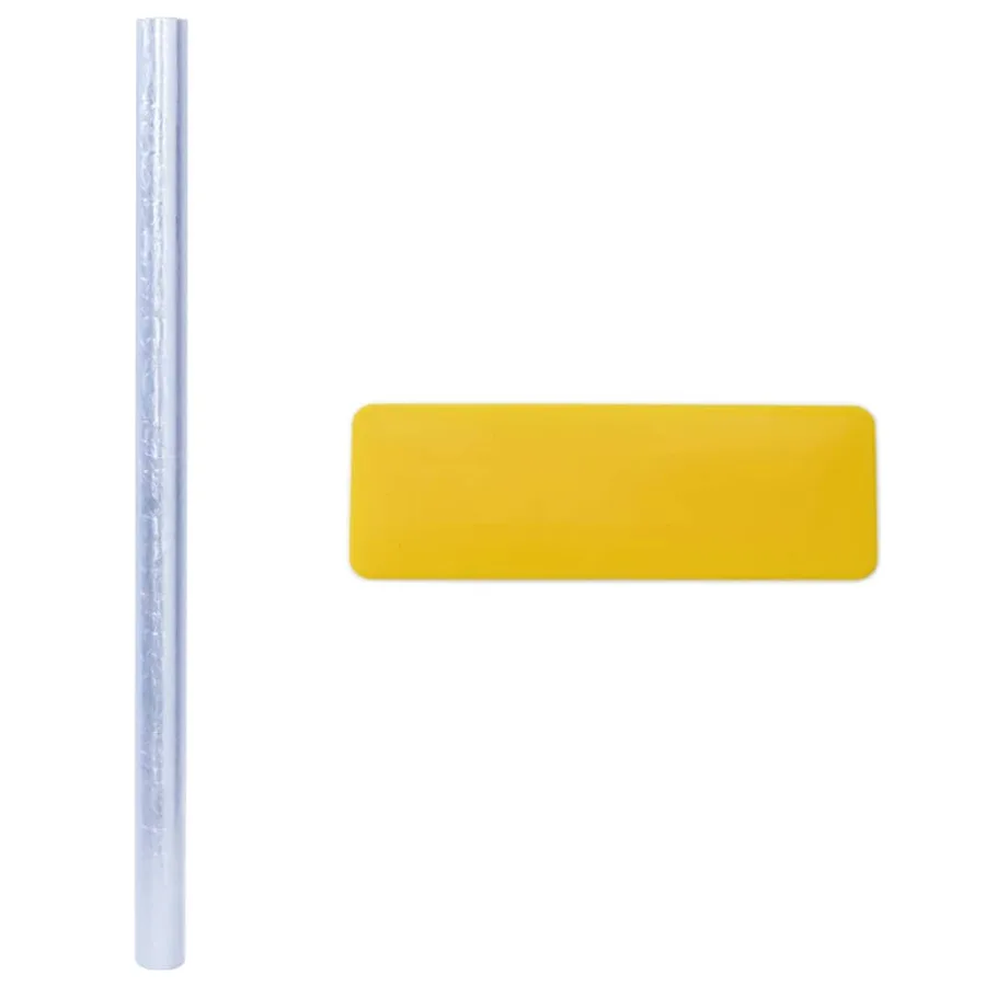 Films pour fenêtre 5 pcs dépoli motif arc-en-ciel 3D PVC - 7
