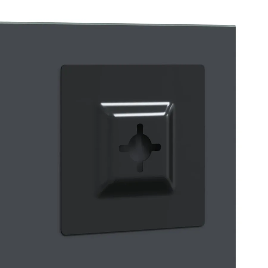 Miroir mural Rectangulaire 100 x 60 cm verre trempé - 6