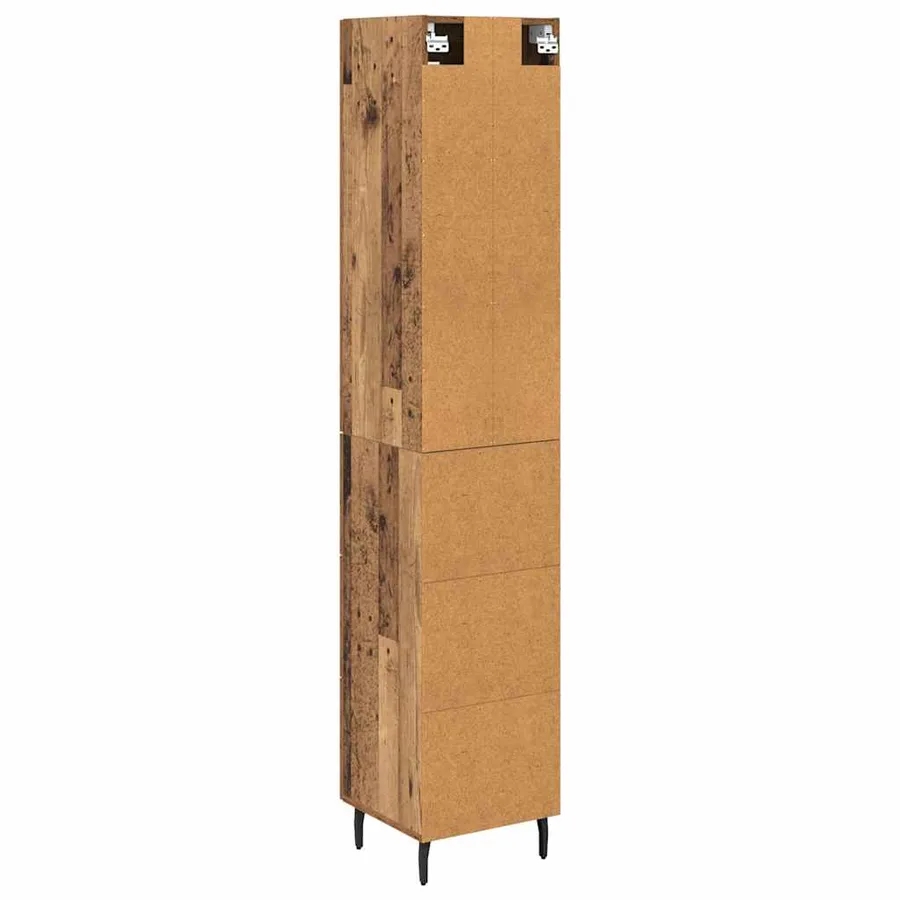 Haut Armoire Bois Ancien 34,5 x 34 x 180 cm Bois d'ingénierie - 8