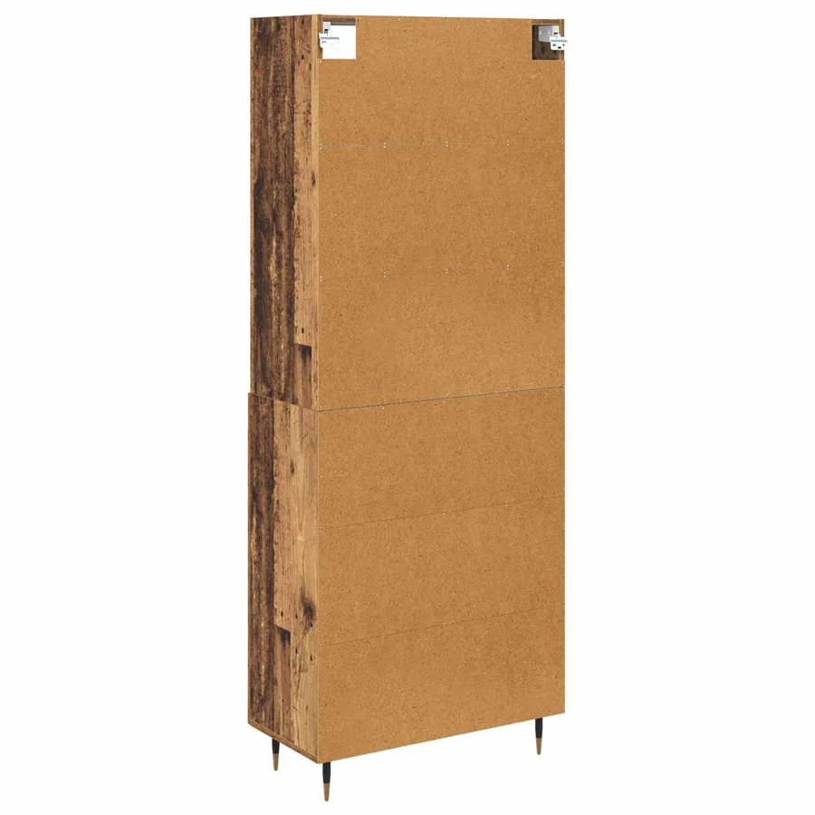 Haut Armoire Bois Ancien 69,5 x 34 x 180 cm Bois d'ingénierie - 10