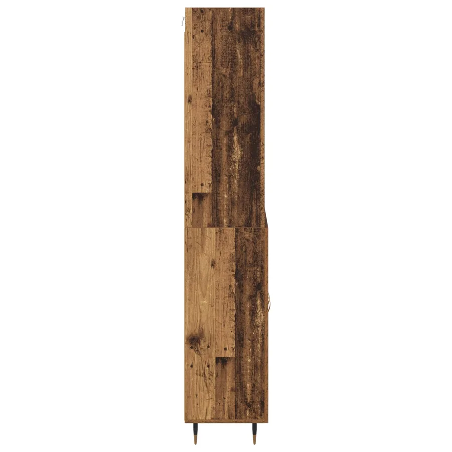 Haut Armoire Bois Ancien 69,5 x 34 x 180 cm Bois d'ingénierie - 9