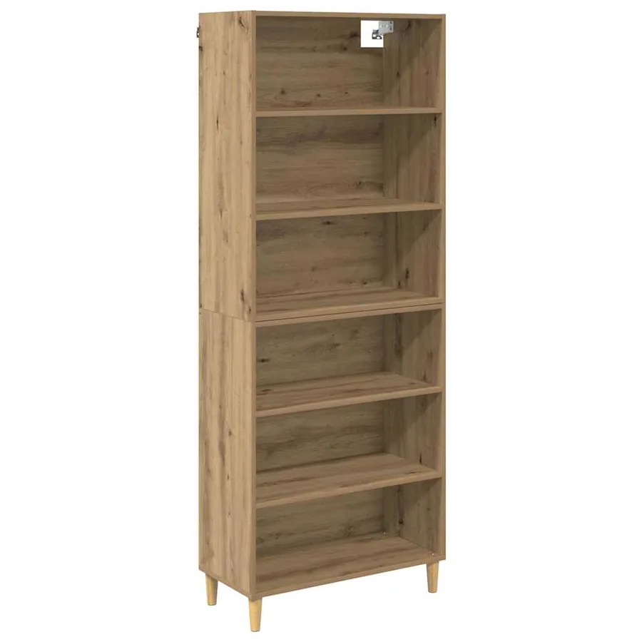 Haut Armoire Chêne artisanal 69,5 x 32,5 x 180 cm - 2