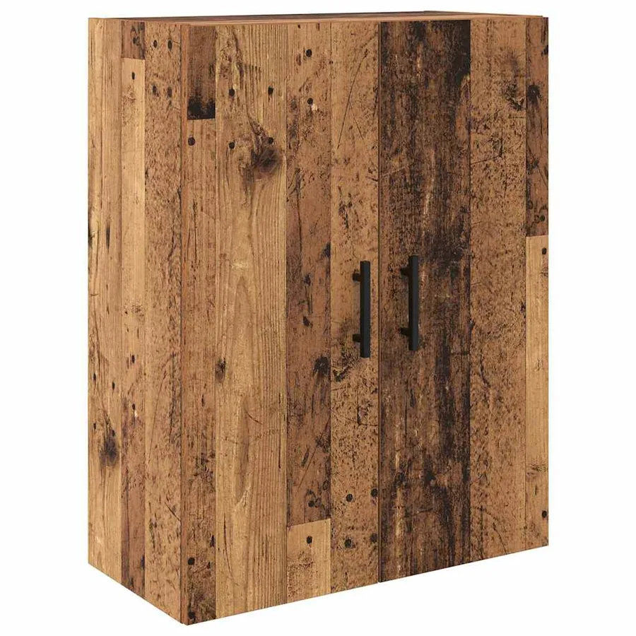 Haut Armoire 2 pcs Bois Ancien 69,5 x 34 x 180 cm - 7
