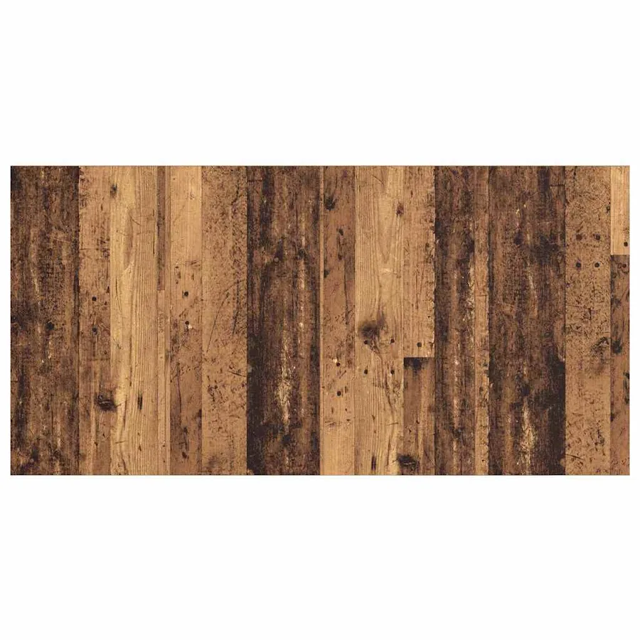Tête de lit avec armoire 3 pcs Bois Ancien Bois d'ingénierie - 5