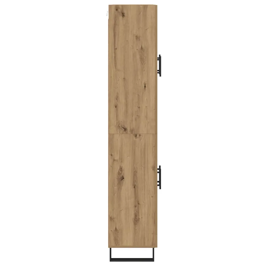 Haut Armoire 2 pcs Chêne artisanal 69,5 x 34 x 180 cm - 9