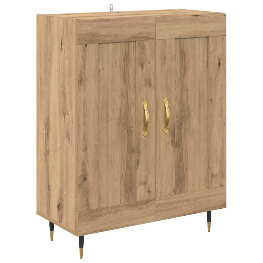 Haut Armoire Chêne artisanal 69,5 x 34 x 180 cm - 6
