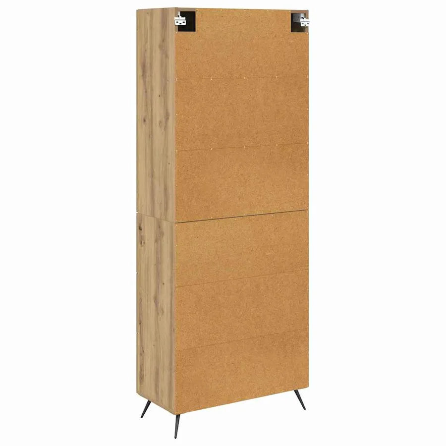 Haut Armoire Chêne artisanal 69,5 x 34 x 180 cm - 10
