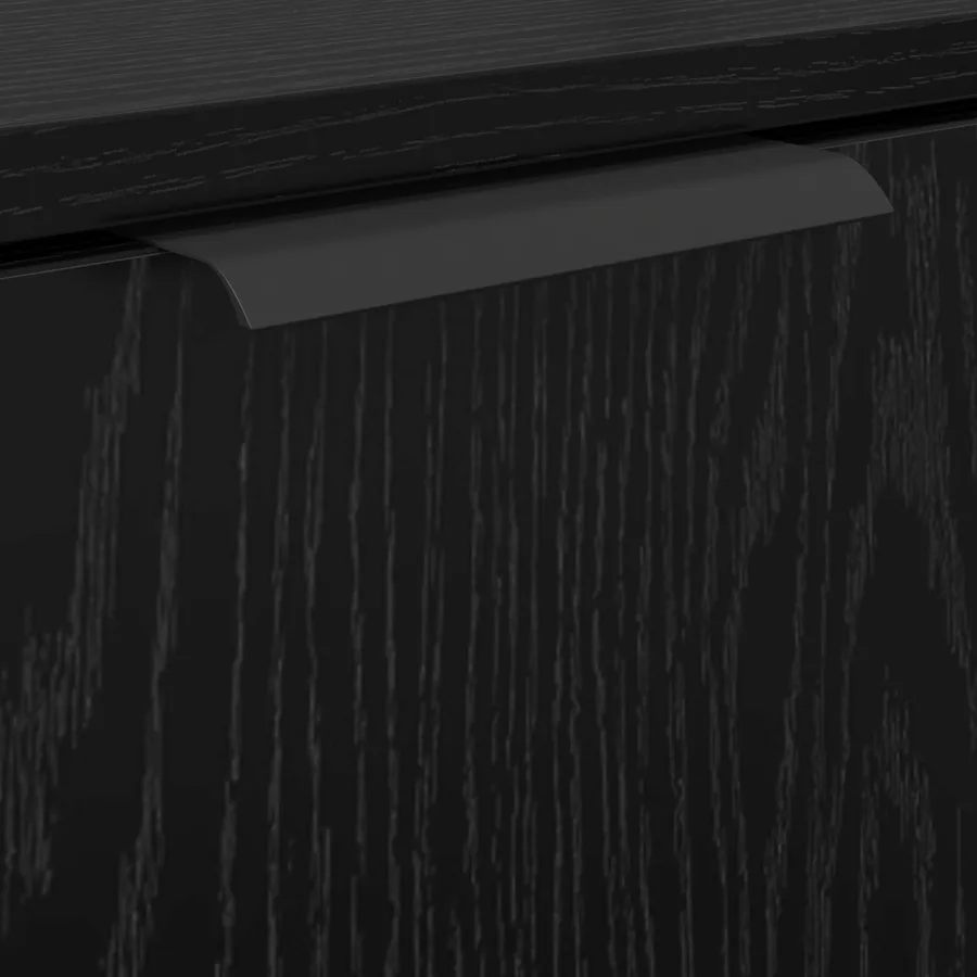 Ensemble de mobilier de salle de bain 5 pcs Chêne noir - 13