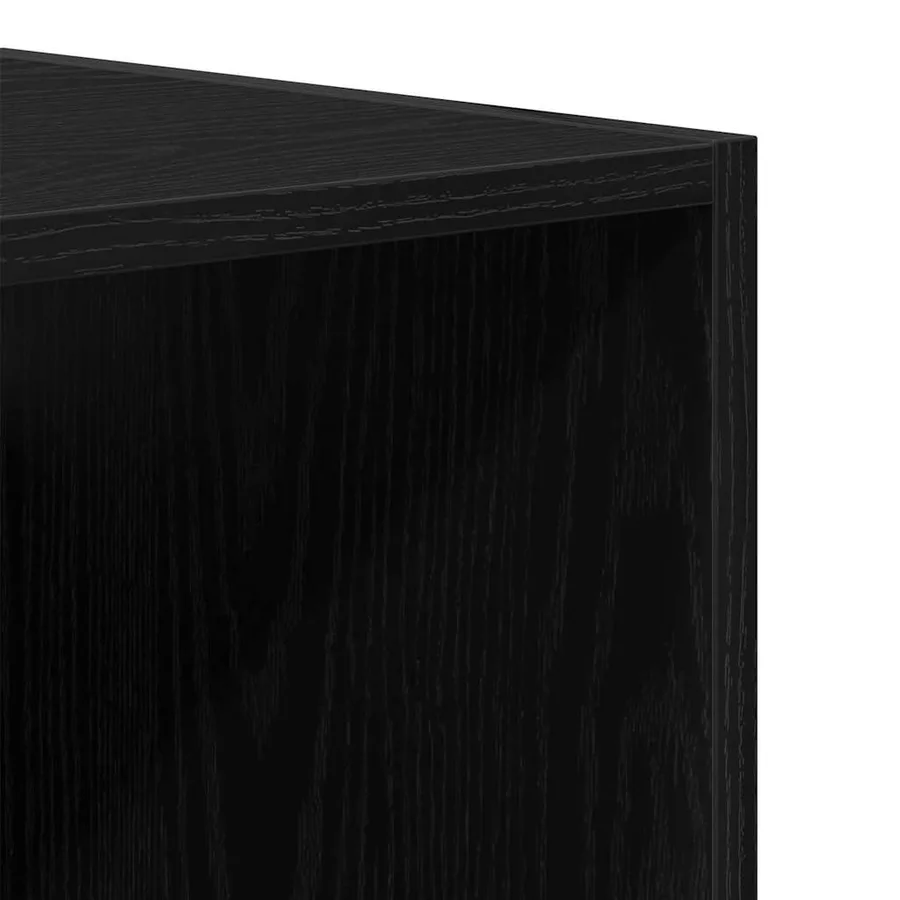 Haut Armoire Chêne noir 69,5 x 34 x 180 cm Bois d'ingénierie - 11