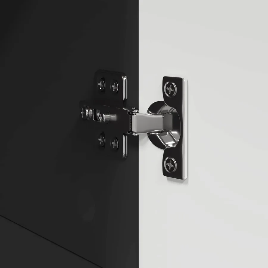 Ensemble d'armoire de salle de bain avec tiroir TULUM Noir - 11