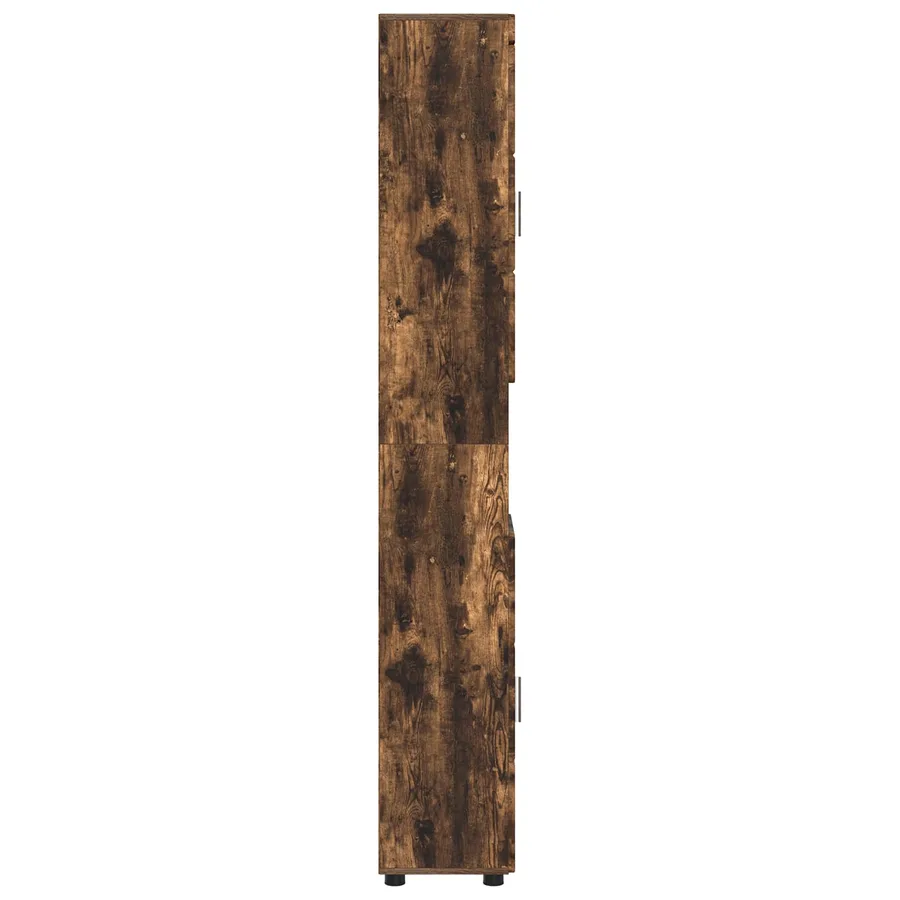 Ensemble d'armoire de salle de bain TULUM Chêne fumé - 7