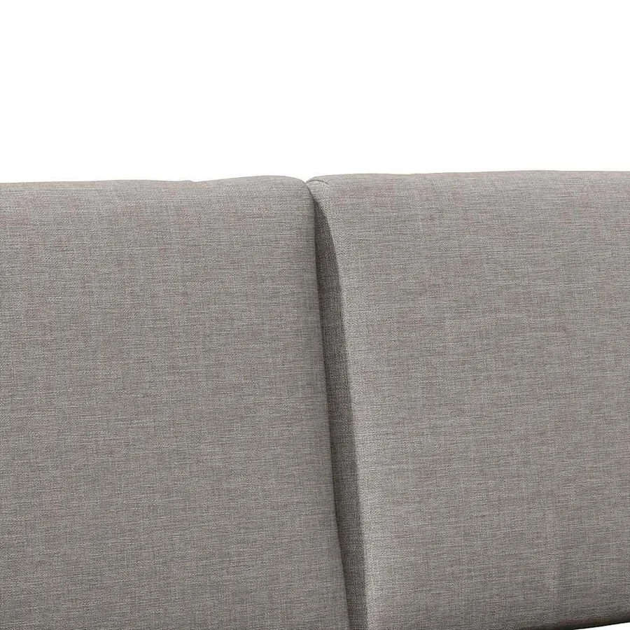 Tête de lit capitonnée Taupe 135 cm Pin massif - 7