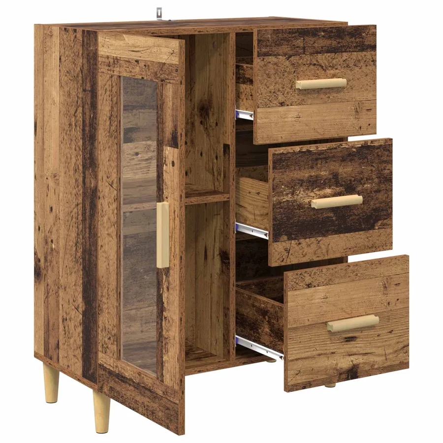 Buffet Bois Ancien 69,5 x 34 x 90 cm Bois d'ingénierie - 5