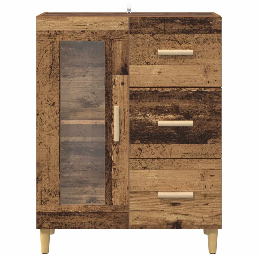 Buffet Bois Ancien 69,5 x 34 x 90 cm Bois d'ingénierie - 6