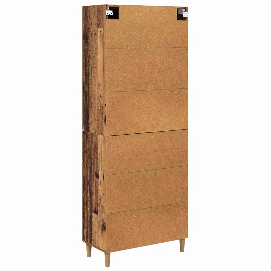 Haut Armoire Bois Ancien 69,5 x 34 x 180 cm Bois d'ingénierie - 8
