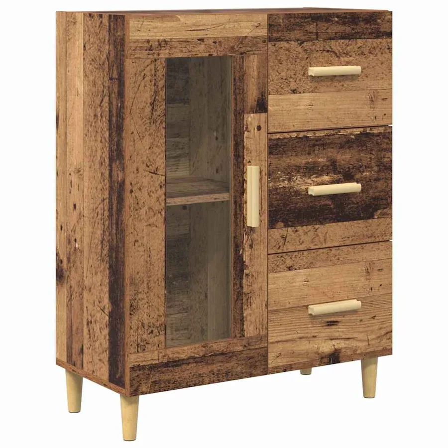 Haut Armoire Bois Ancien 69,5 x 34 x 180 cm Bois d'ingénierie - 6