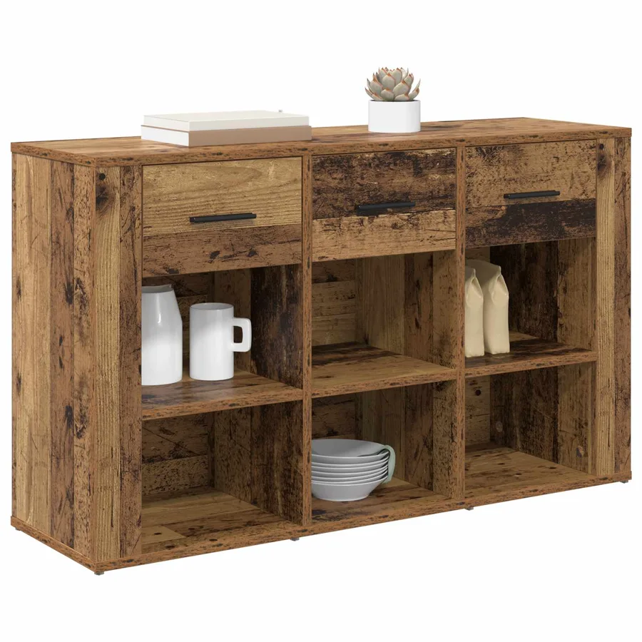 Buffet Bois Ancien 100 x 30 x 59,5 cm Bois d'ingénierie - 3