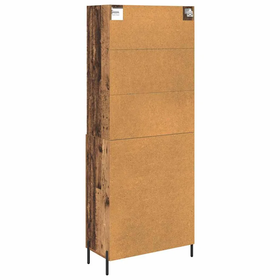 Haut Armoire Bois Ancien 69,5 x 32,5 x 180 cm Bois d'ingénierie - 10