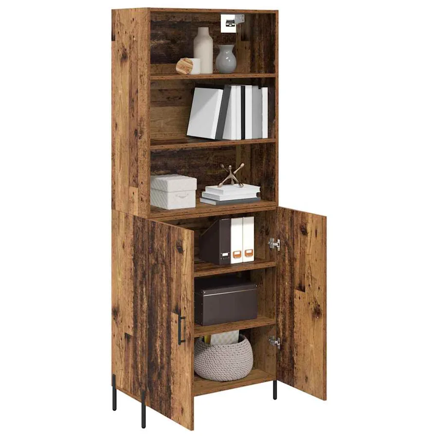 Haut Armoire Bois Ancien 69,5 x 32,5 x 180 cm Bois d'ingénierie - 3