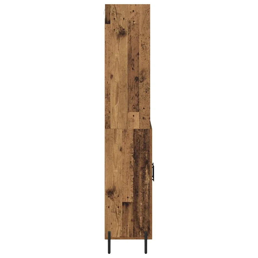 Haut Armoire Bois Ancien 69,5 x 32,5 x 180 cm Bois d'ingénierie - 9