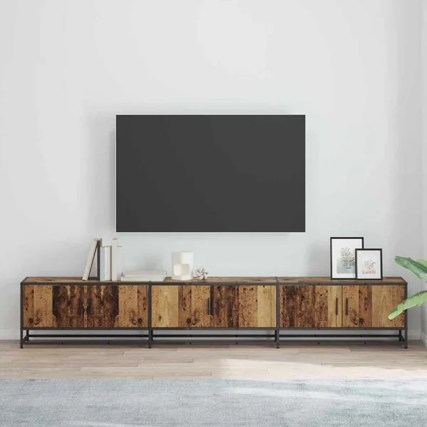Unites TV 240 x 35 x 41 cm Bois Ancien Bois d'ingénierie