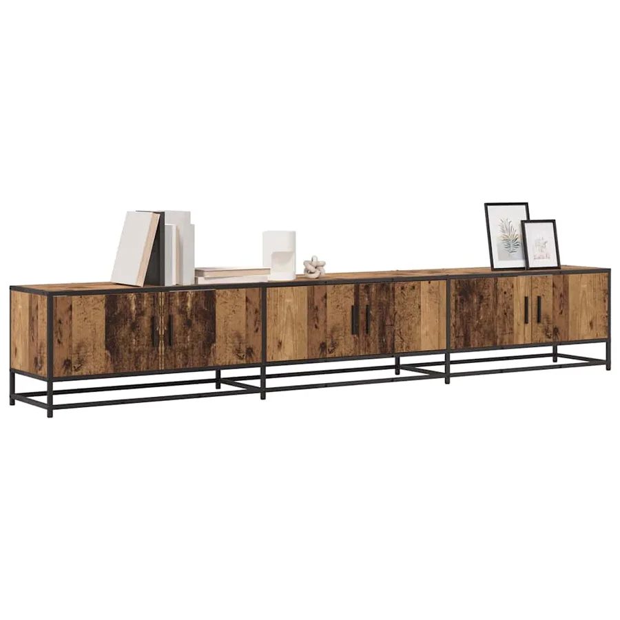 Unites TV 240 x 35 x 41 cm Bois Ancien Bois d'ingénierie - 3